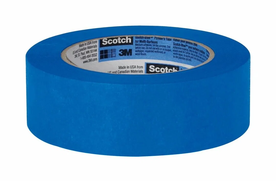 09168 – 3M Masking Tape, Used For Masking Painting/ Paint Preparation Acrylic Adhesive 1.88 Inch Width x 60 Yards Len...